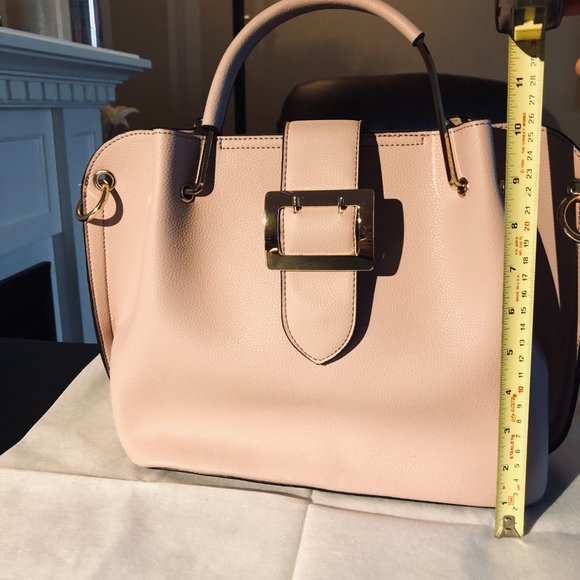 NWOT-Satchel & Crossbody light pink - matching set - Picture 4 of 10